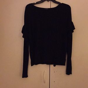 Mossimo ruffle sleeve top